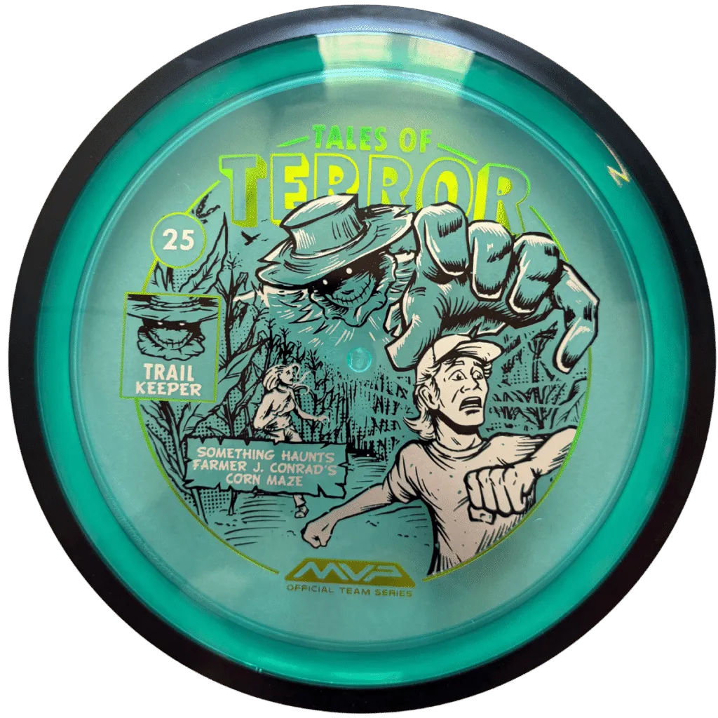 MVP Proton Trail - Tales of Terror distance draiveris zaļš 172g disku golfs