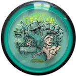 MVP Proton Trail - Tales of Terror distance draiveris zaļš 172g disku golfs