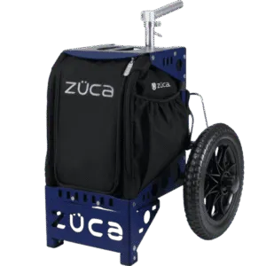 ZÜCA Compact Disc Golf Cart Navy disku golfa soma