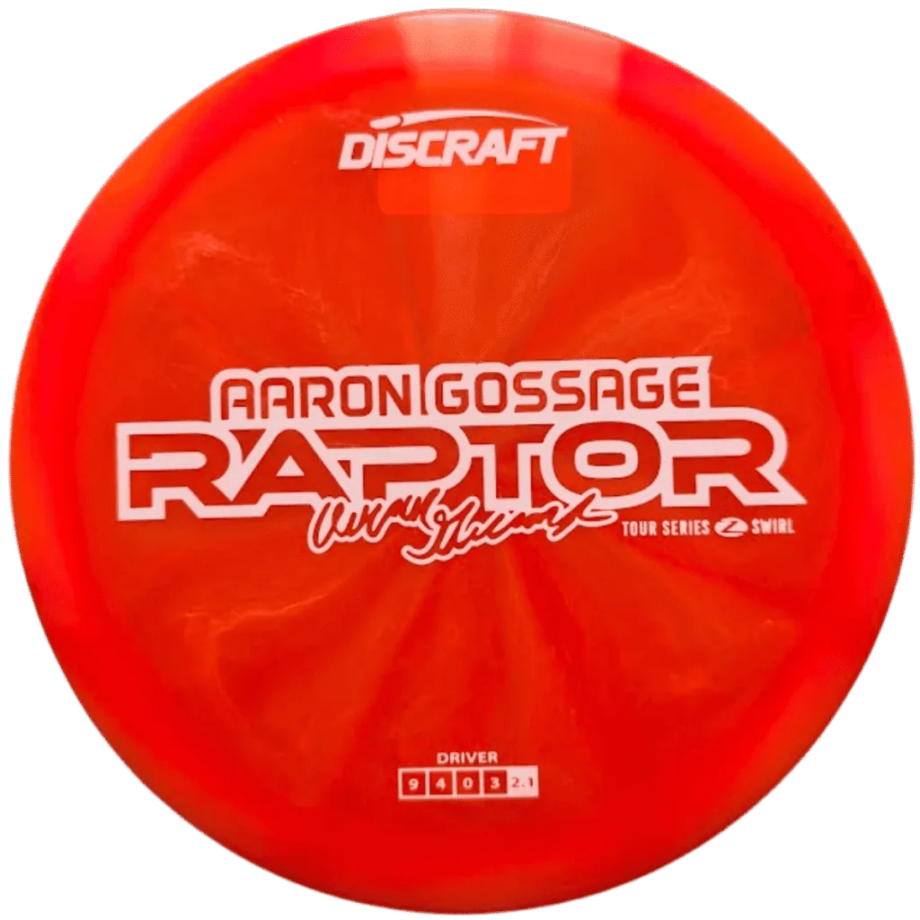 Discraft Aaron Gossage Special Blend Raptor fairway draiveris 172g disku golfs