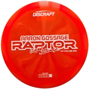 Discraft Aaron Gossage Special Blend Raptor fairway draiveris 172g disku golfs