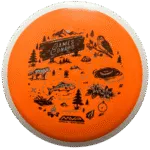 MVP Fission Trail - James Conrad 2026 distance draiveris oranžs 150g disku golfs