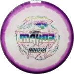 Innova Halo Star Mako3 midrange disks violets disku golfs