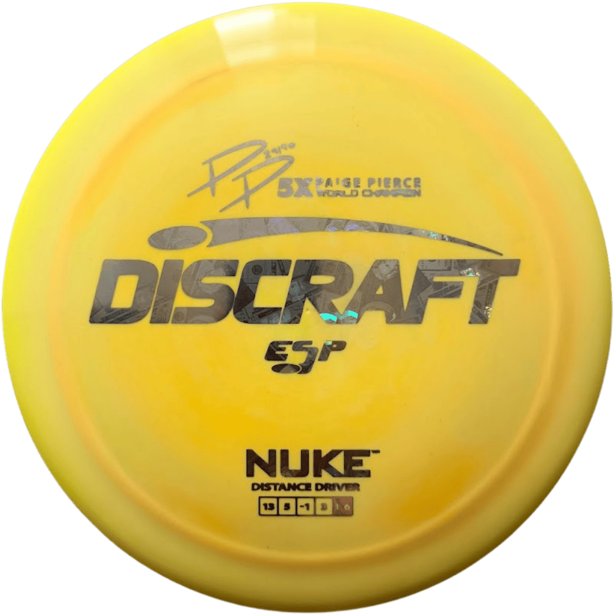 nuke-yellow-174 Discraft Paige Pierce ESP Nuke Signature Series - Image 1