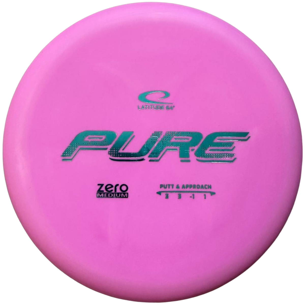 roza-pure-173 Latitude 64 Zero Medium Pure puteris 173g disku golfs