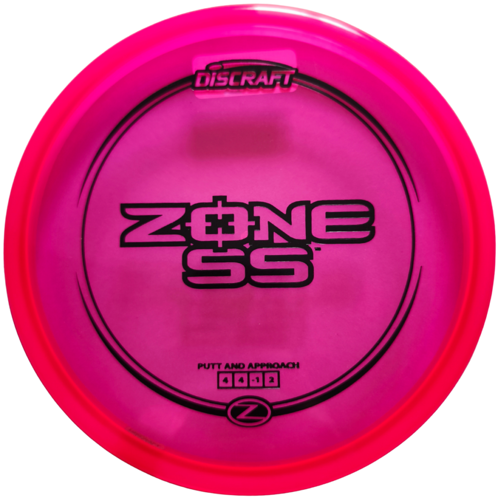 Discraft Z Line Zone SS puteris rozā disku golfs