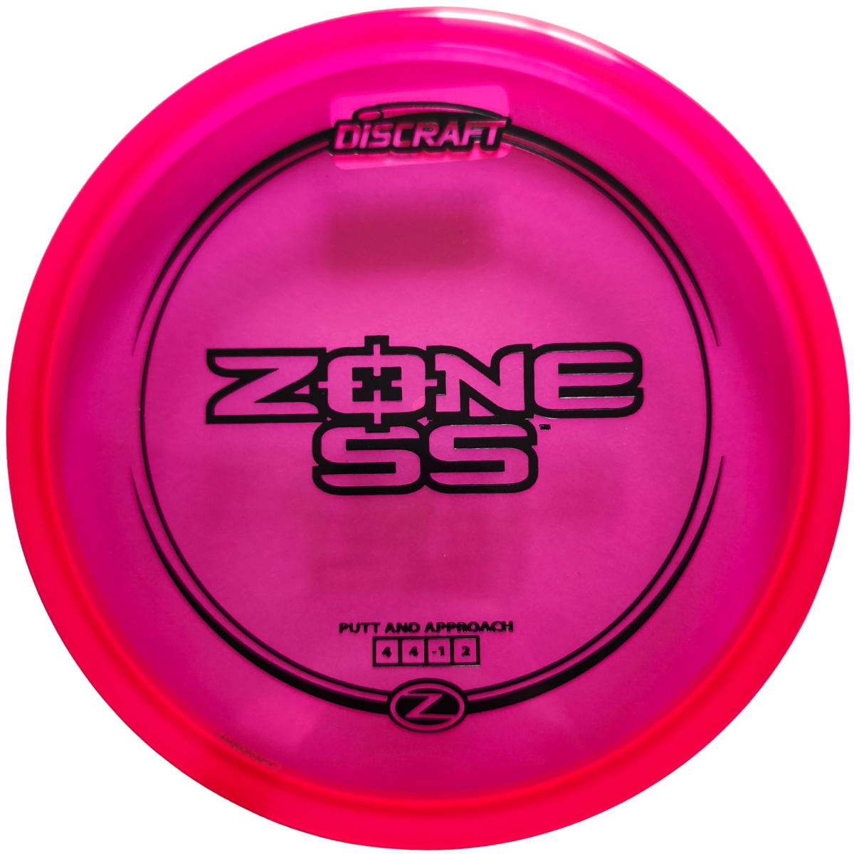 zone-ss-pink Discraft Z Line Zone SS puteris rozā disku golfs