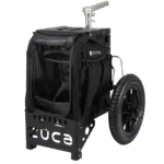 ZÜCA Compact Disc Golf Cart Black - Image 2