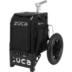 ZÜCA Compact Disc Golf Cart Black