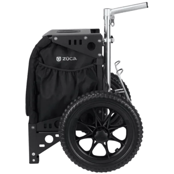 ZÜCA Compact Disc Golf Cart Black - Image 3
