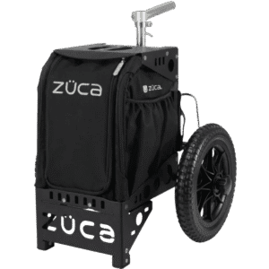ZÜCA Compact Disc Golf Cart Black