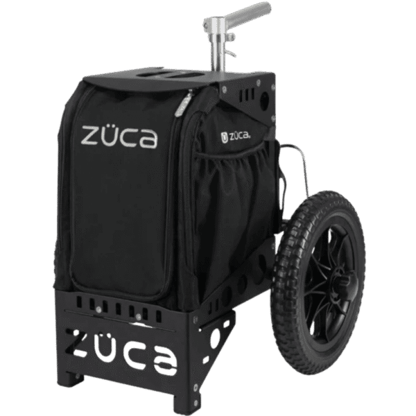 ZÜCA Compact Disc Golf Cart Black
