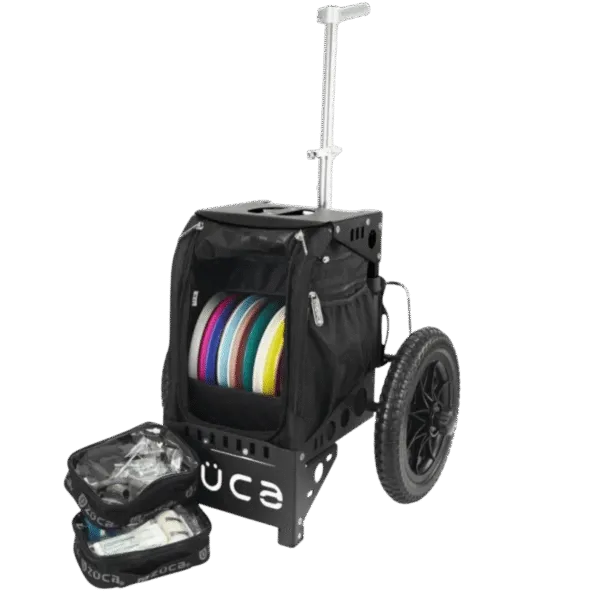 ZÜCA Compact Disc Golf Cart Black - Image 4