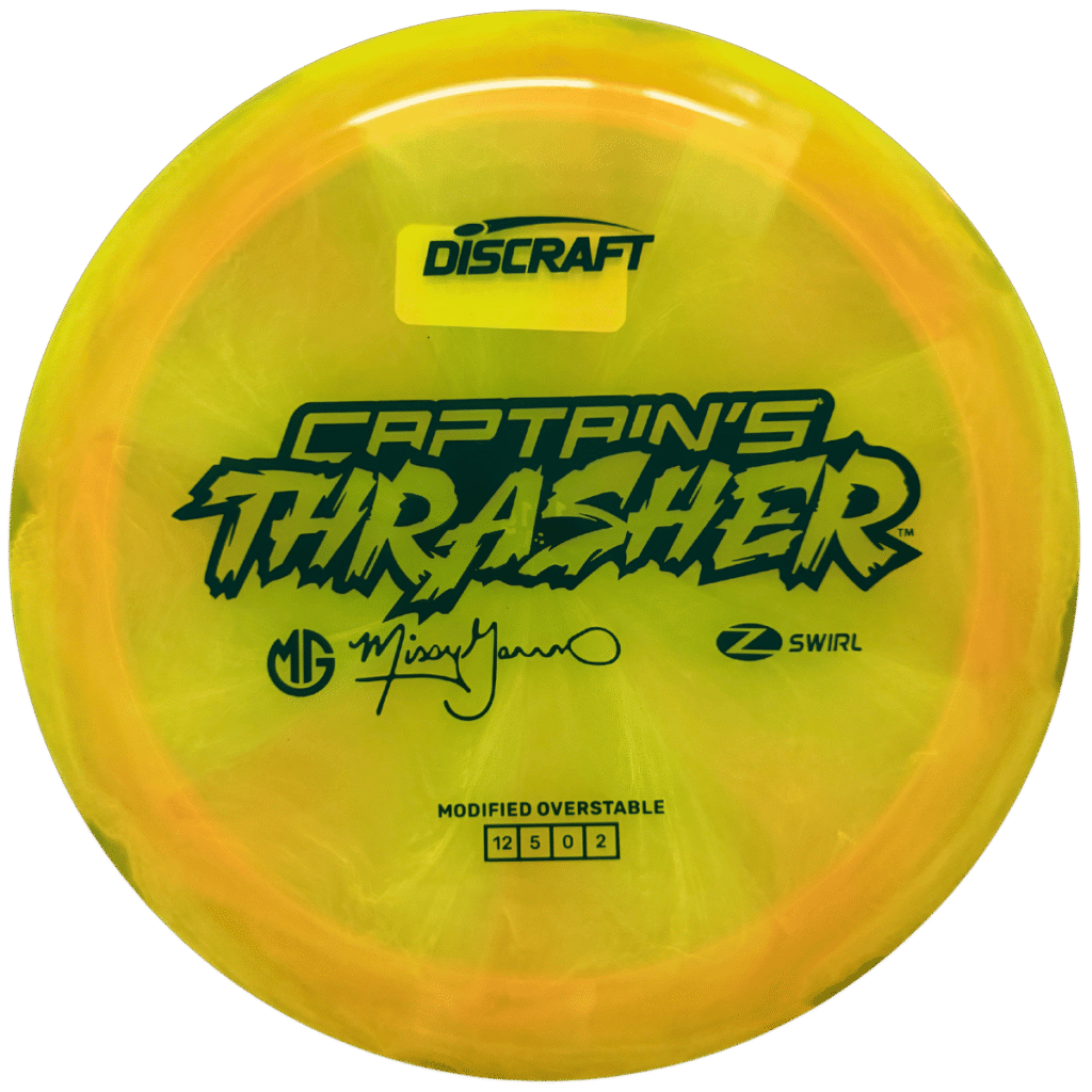 Discraft Z Swirl Captain’s Thrasher - Missy Gannon fairway draiveris disku golfs