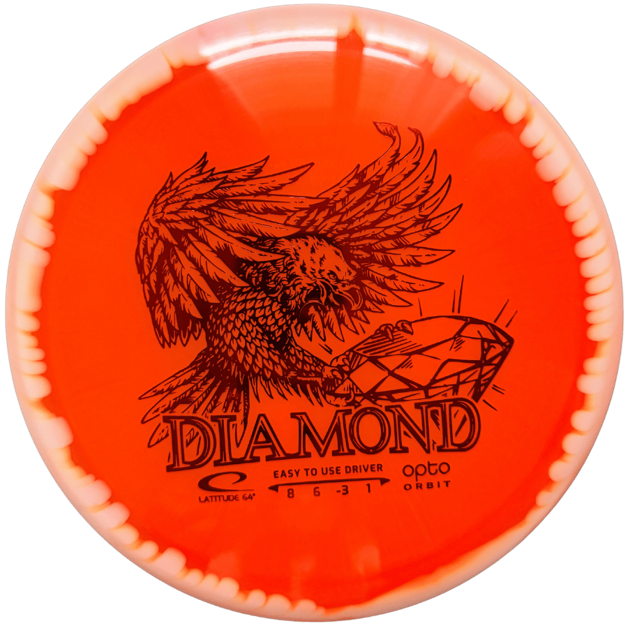 Latitude64 Opto Orbit Diamond fairway draiveris disku golfs
