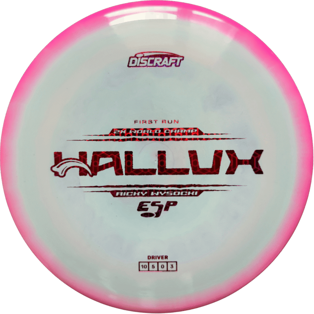 Discraft ESP Hallux - First Run Ricky Wysocki distance draiveris disku golfs