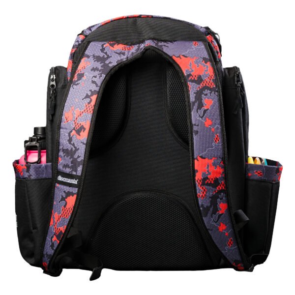 Discmania Fanatic Fly Backpack disku golfa soma balts sarkans pelēks