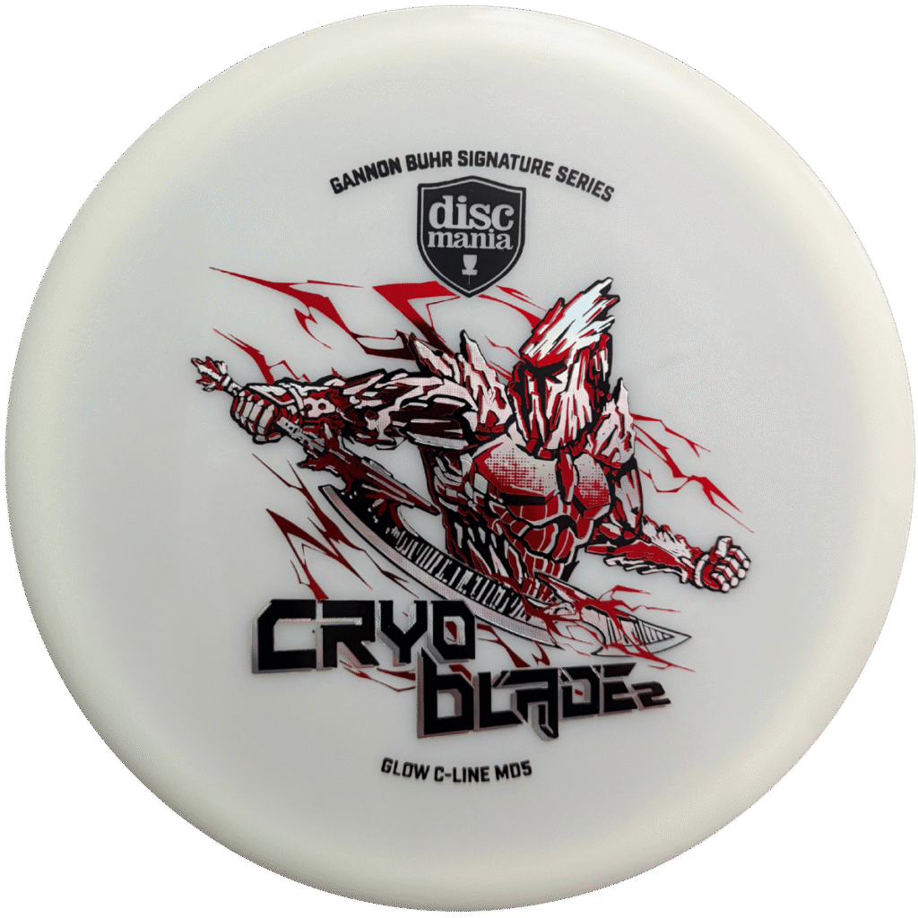 Discmania Cryo Blade 2 - Gannon Buhr Signature Series Glow C-line MD5 midrange disks disku golfs