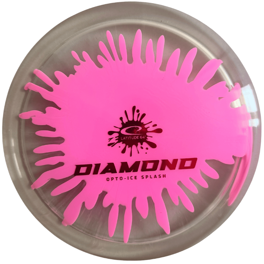 Latitude64 Opto-Ice Sparkle Splash Diamond fairway draiveris disku golfs