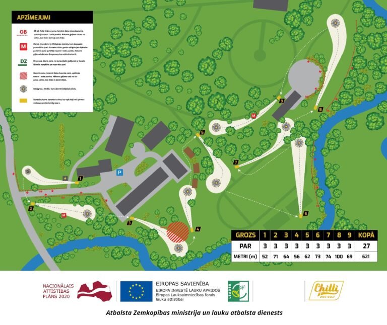 Disku golfa parks Palsa – foto 4