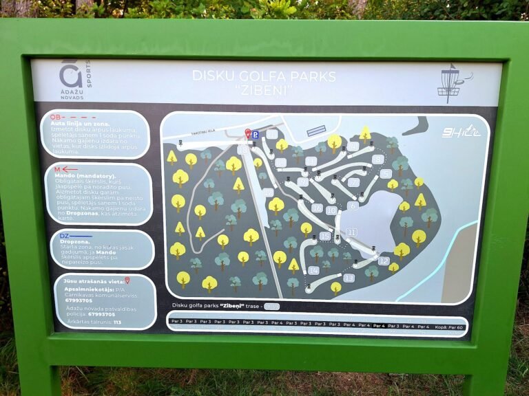 Disku golfa parks Zibeņi – foto 3