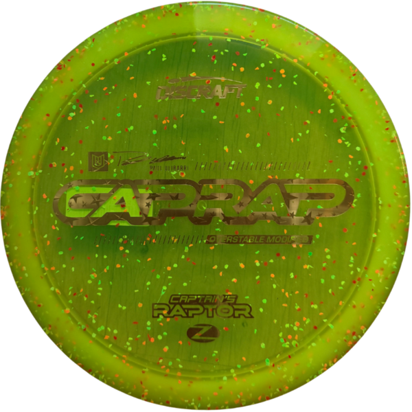 Discraft 2026 Paul Ulibarri Z Confetti Captain’s Raptor