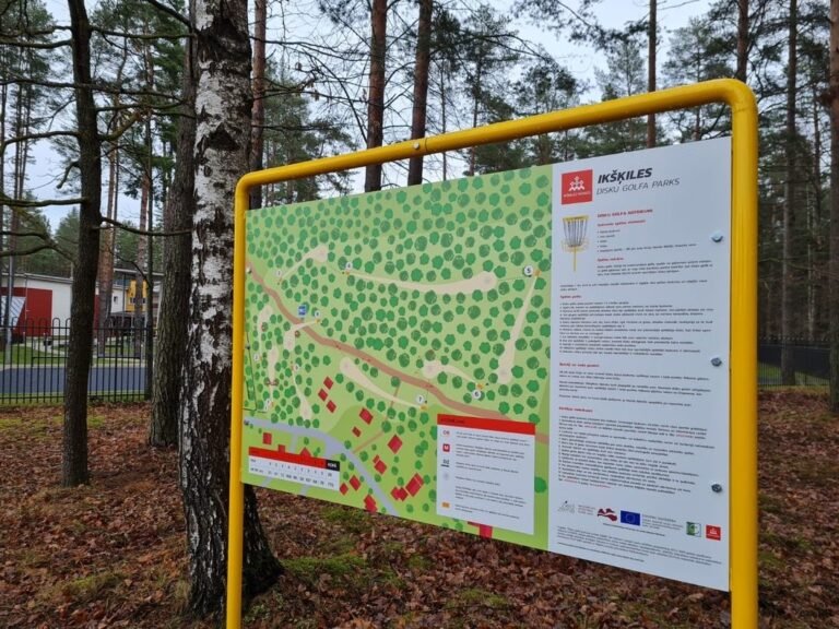 Ikšķiles disku golfa parks – foto 3