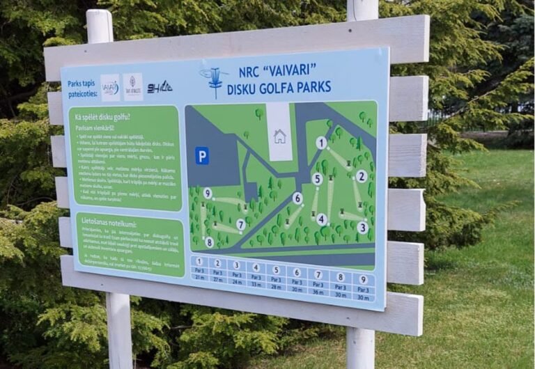 NRC “Vaivari” disku golfa parks – foto 2