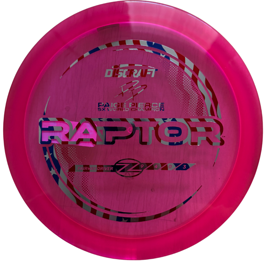 Discraft Z Raptor - Paige Pierce 5x fairway draiveris disku golfs