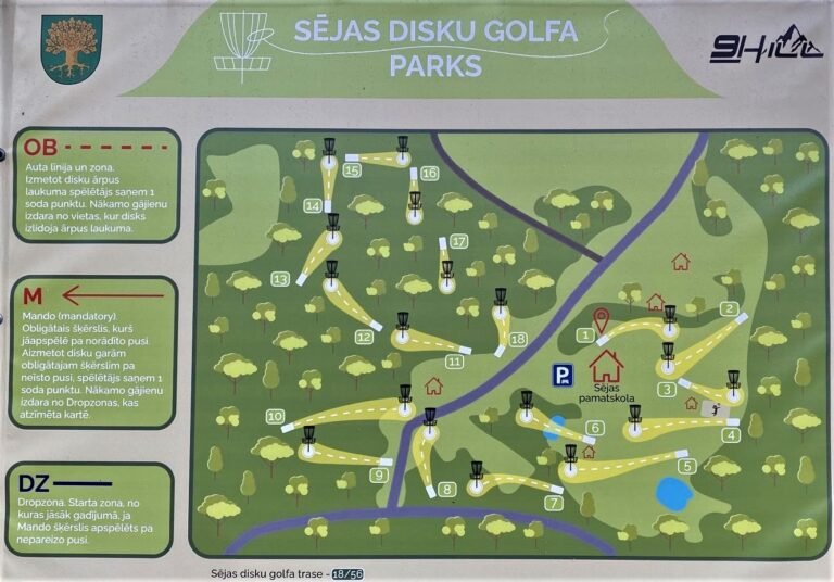 Sējas disku golfa parks – foto 2